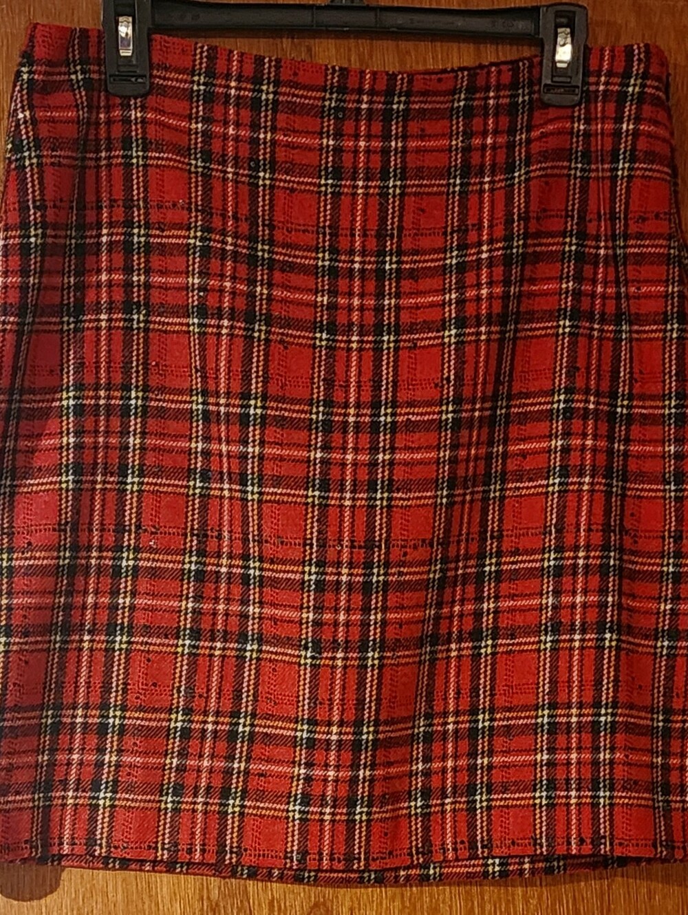 NWT Talbots Plaid Skirt Sz 12P